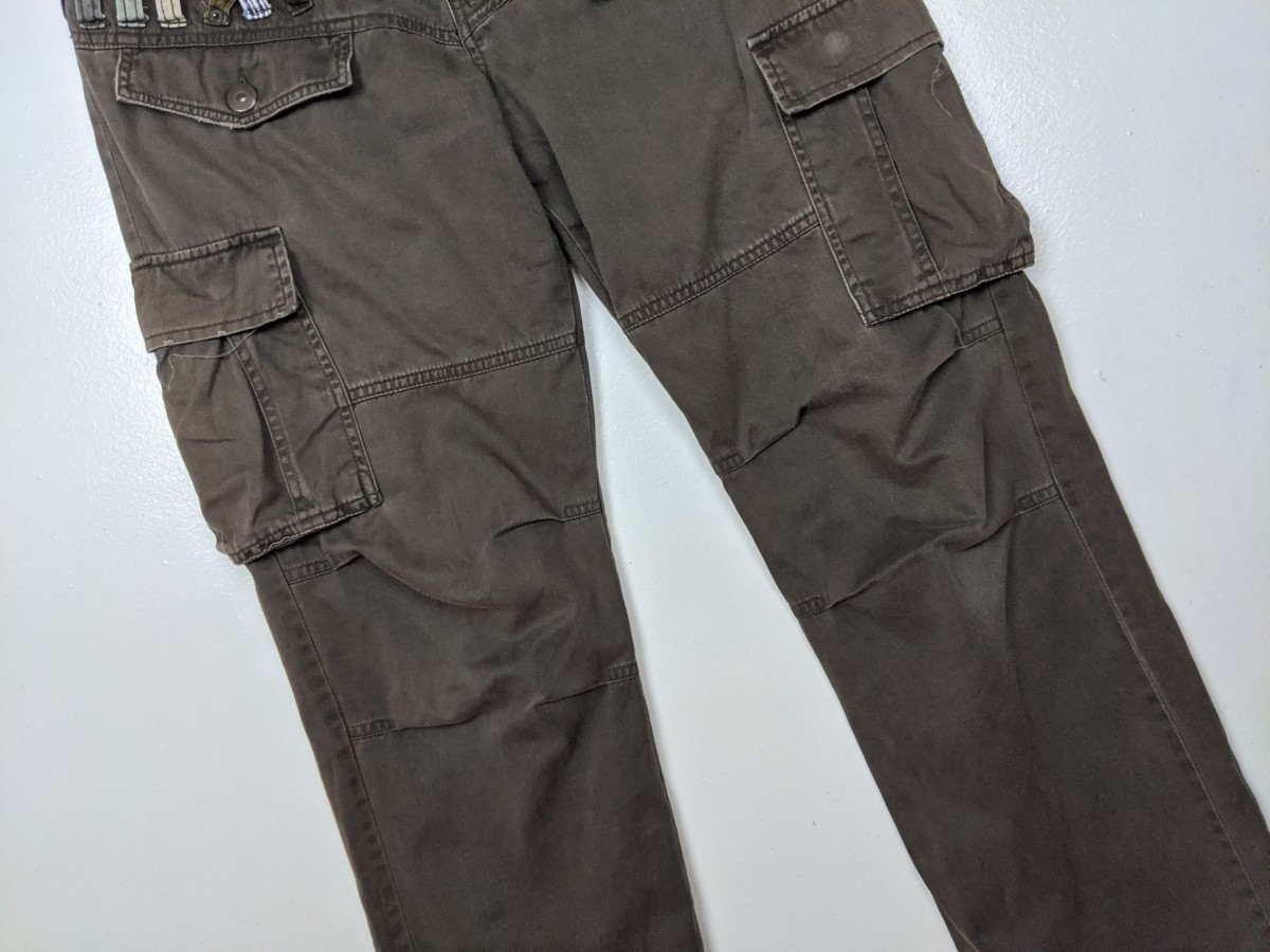 Denime - Denim Lab Japan Double Waist Cargo Khakis Bottom Pant - 3