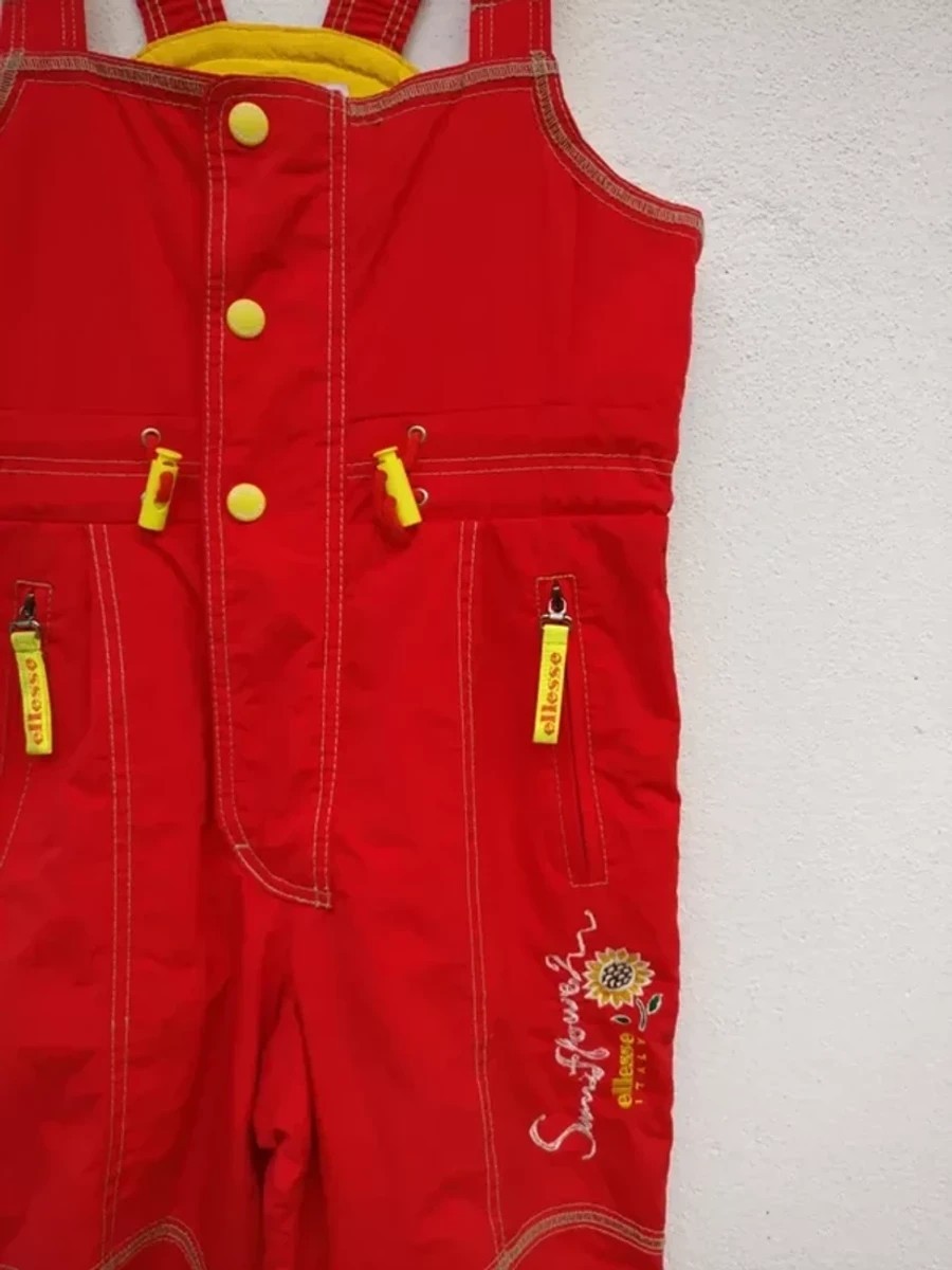 Ellesse - Vintage Multi Adventure Gear Overall Coverall - 5