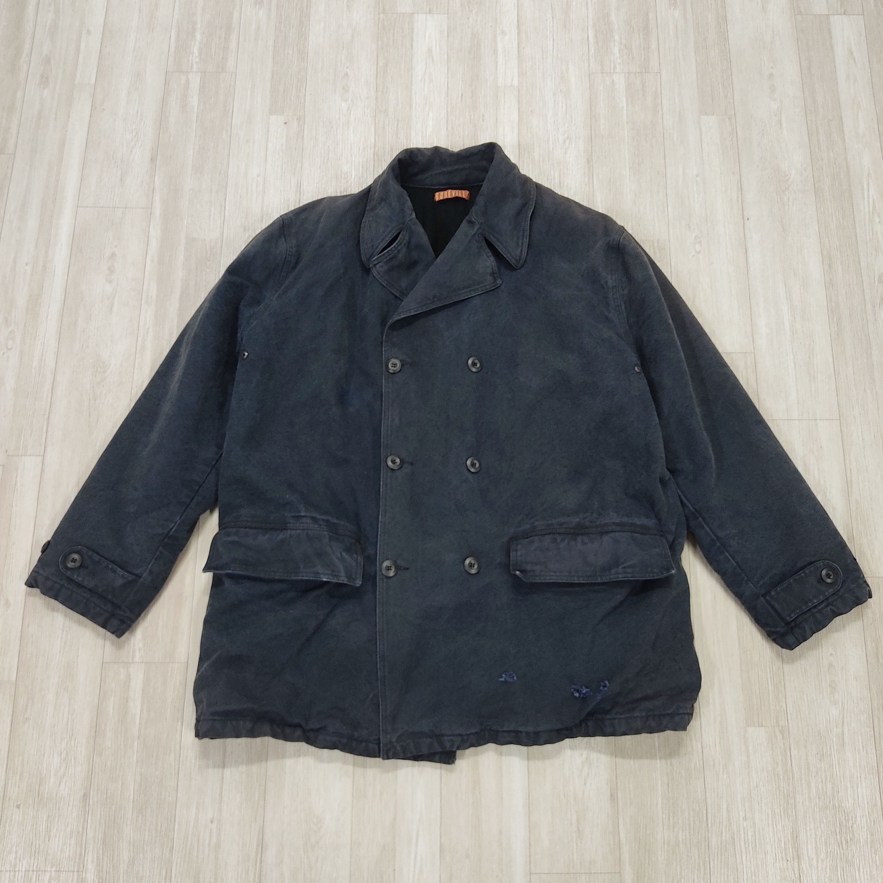 Vintage BONEVILLE AW94 Heavy Cotton Wool Jacket - 2
