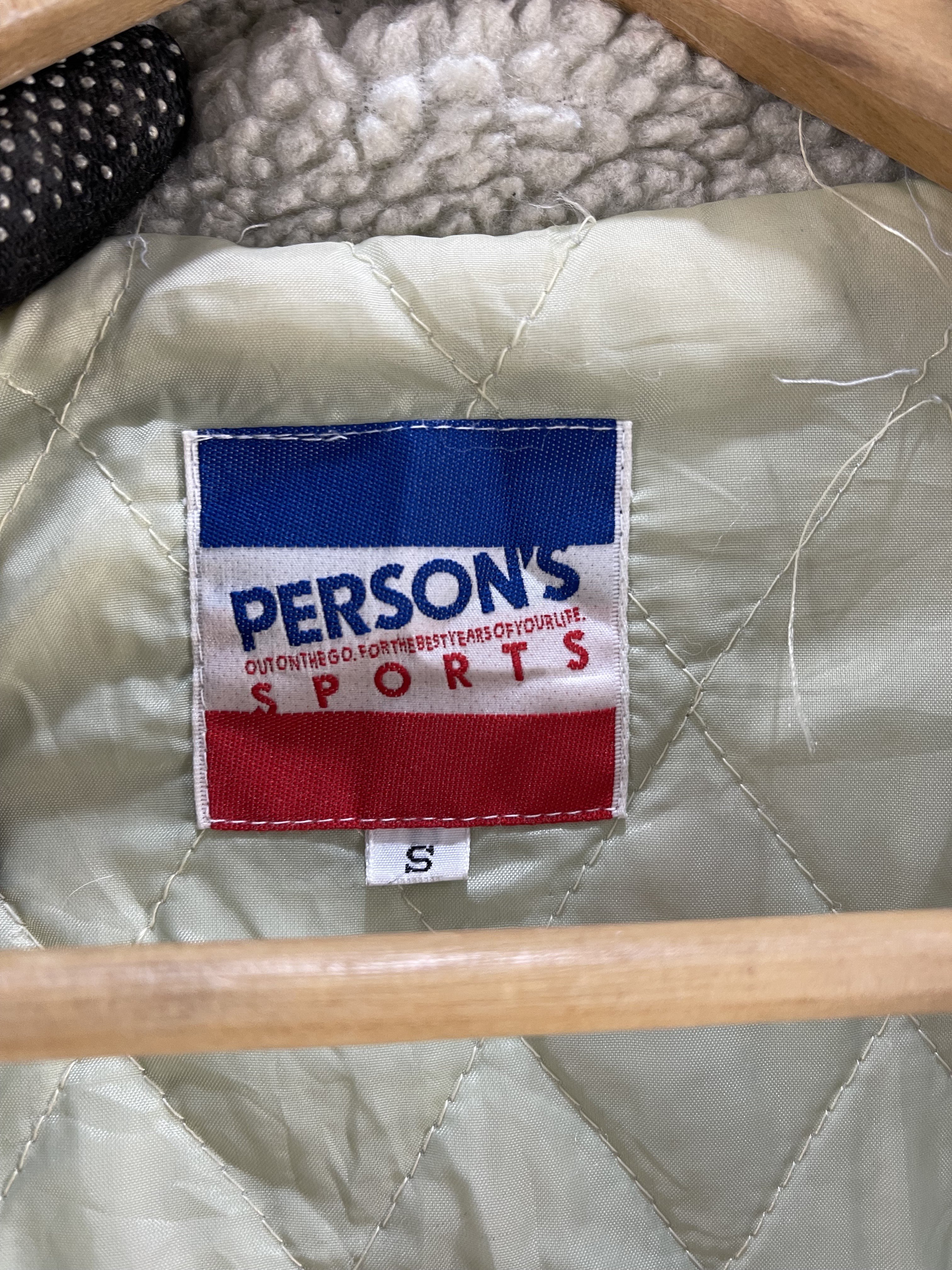 Person's - Vintage Persons Sports Fleece Jacket - 11
