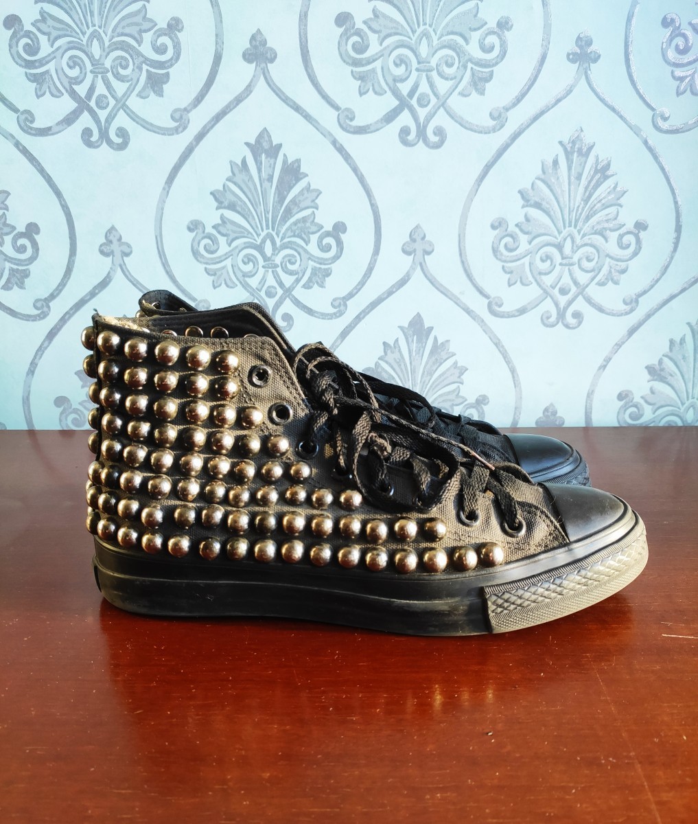 If Six Was Nine - GRAIL! Studded sneakers.Like Vivienne Westwood or Dior. - 1