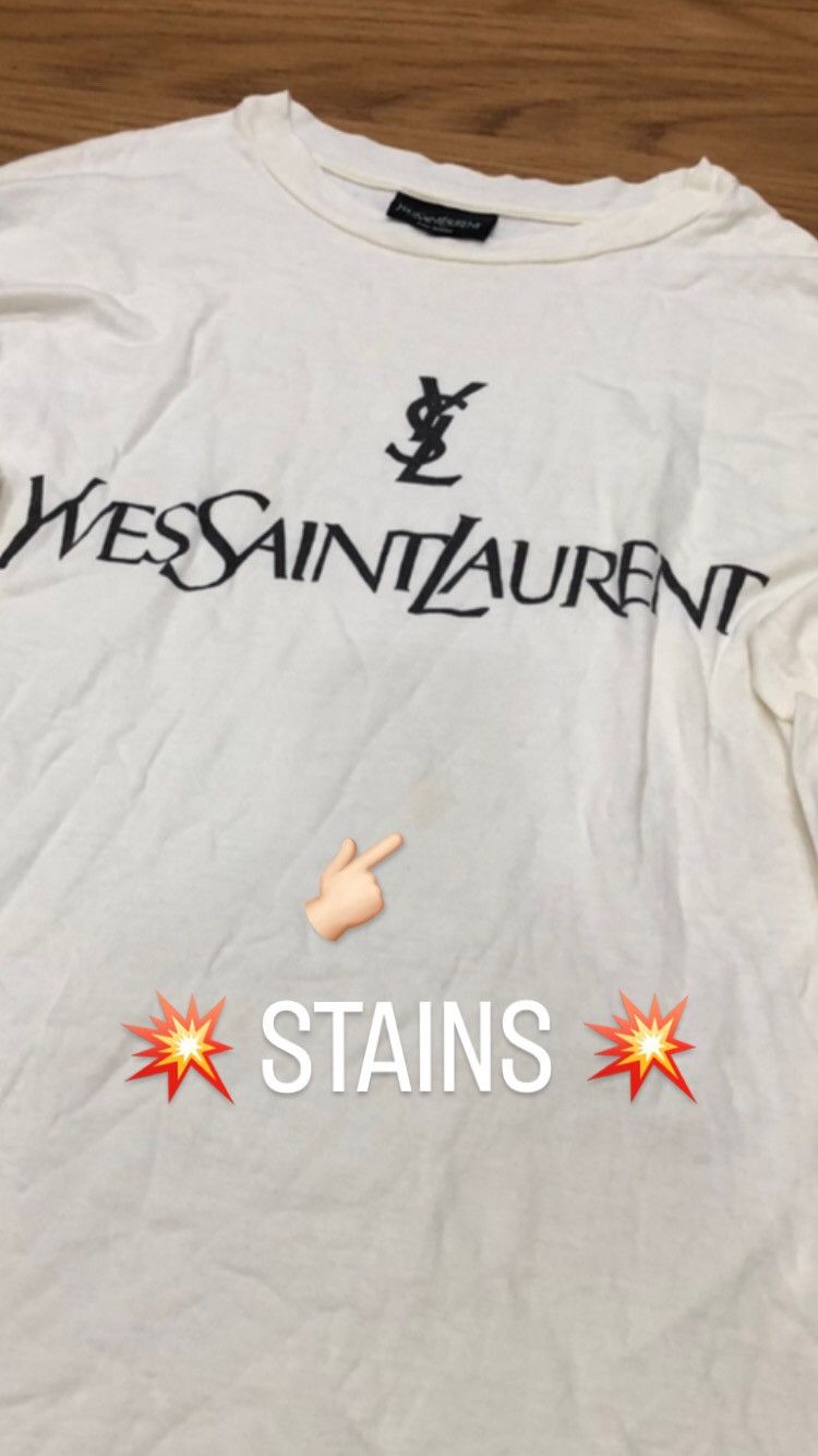 YSL Yves Saint Laurent Logo L/S - 2