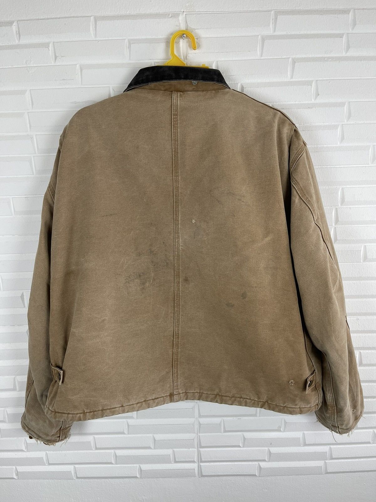 Vintage Carhartt Detroit Jacket Distressed - 8