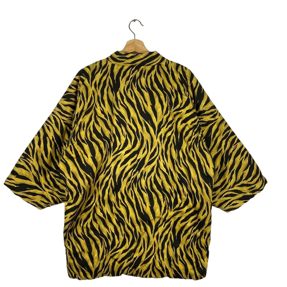 Vintage Kimono Tiger Stripe Print - 7