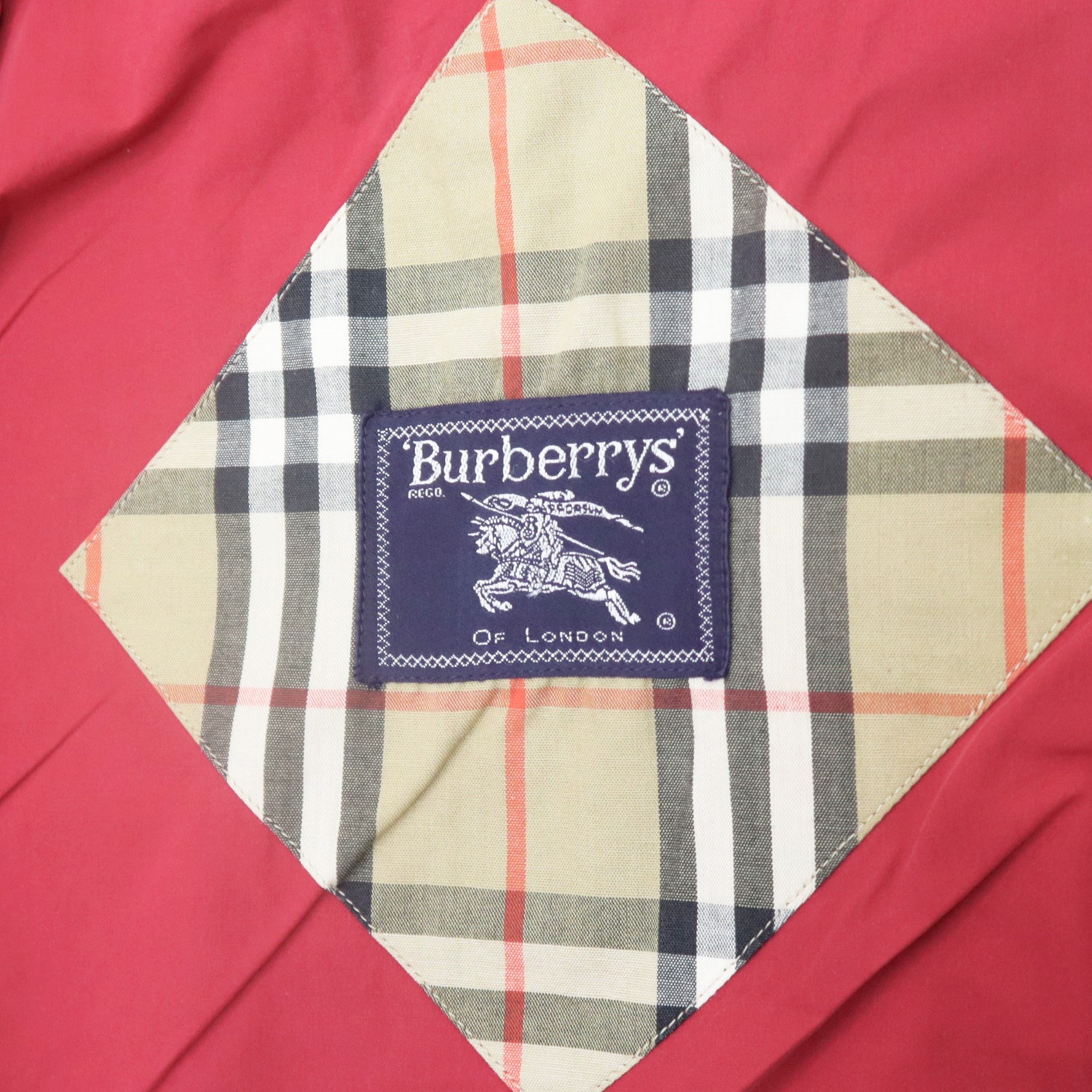 Vintage 90s BURBERRY Mini Logo Embroidered Bomber Work Worked Jacket Made In USA - 4