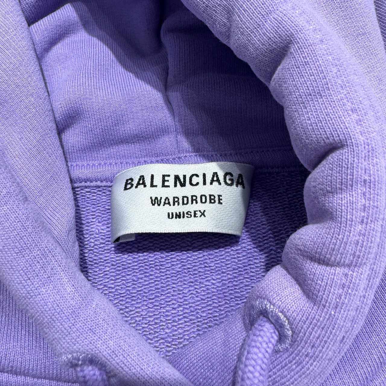 Balenciaga Lavender Embroidered Wave Hoodie and Jogger Set - 3
