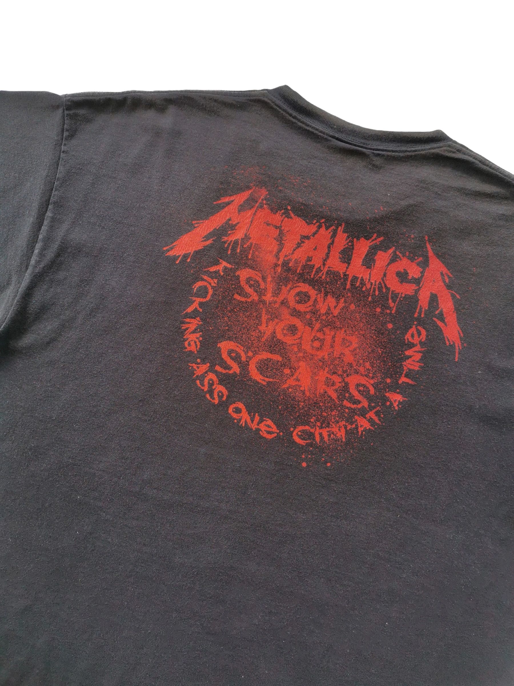 Vintage Metallica Band Ontario Tour 2008 Tshirt - 4