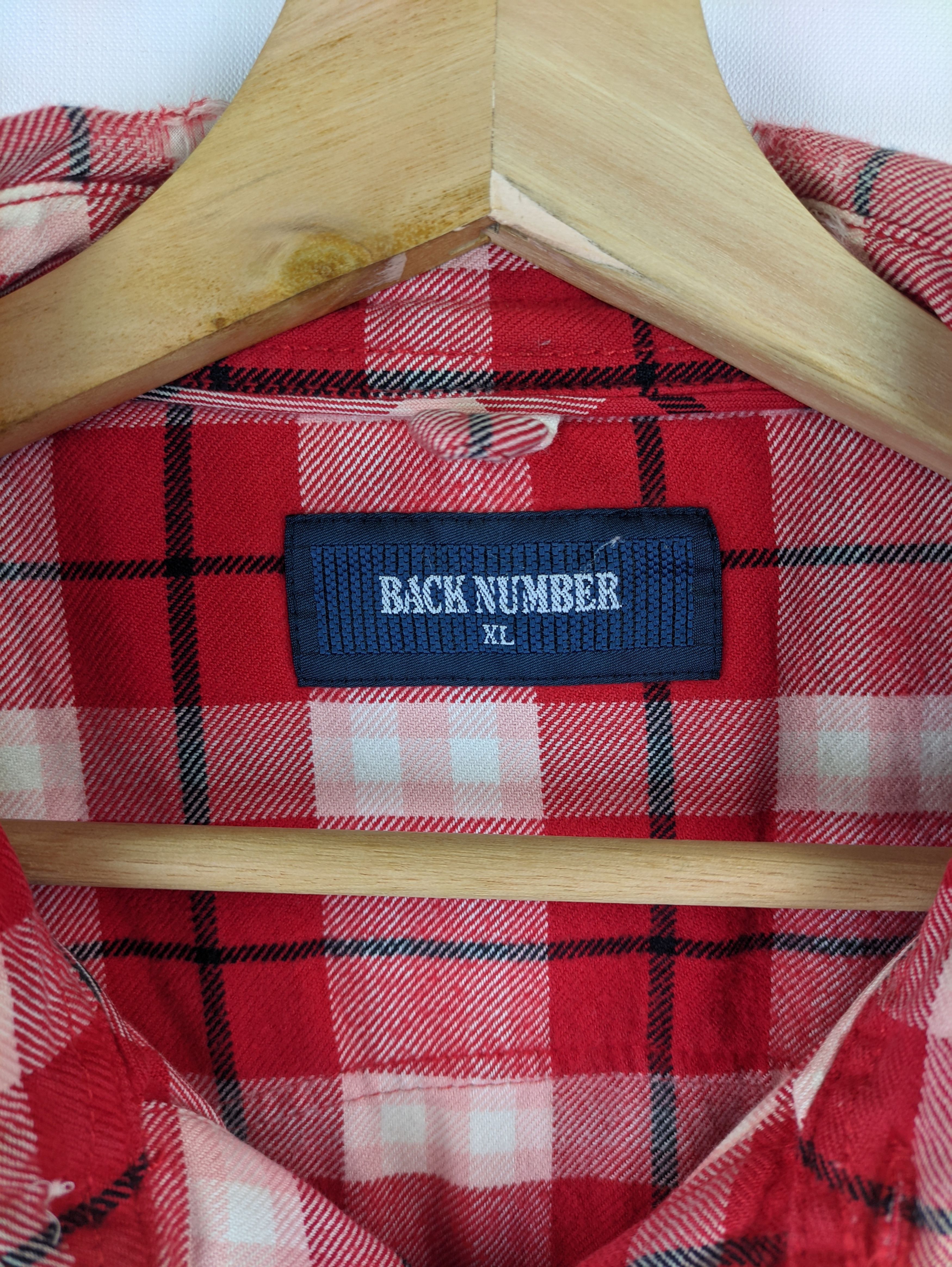 Japanese Brand - Steals🔥Flannel Checkered Plaid by Back Number - 3