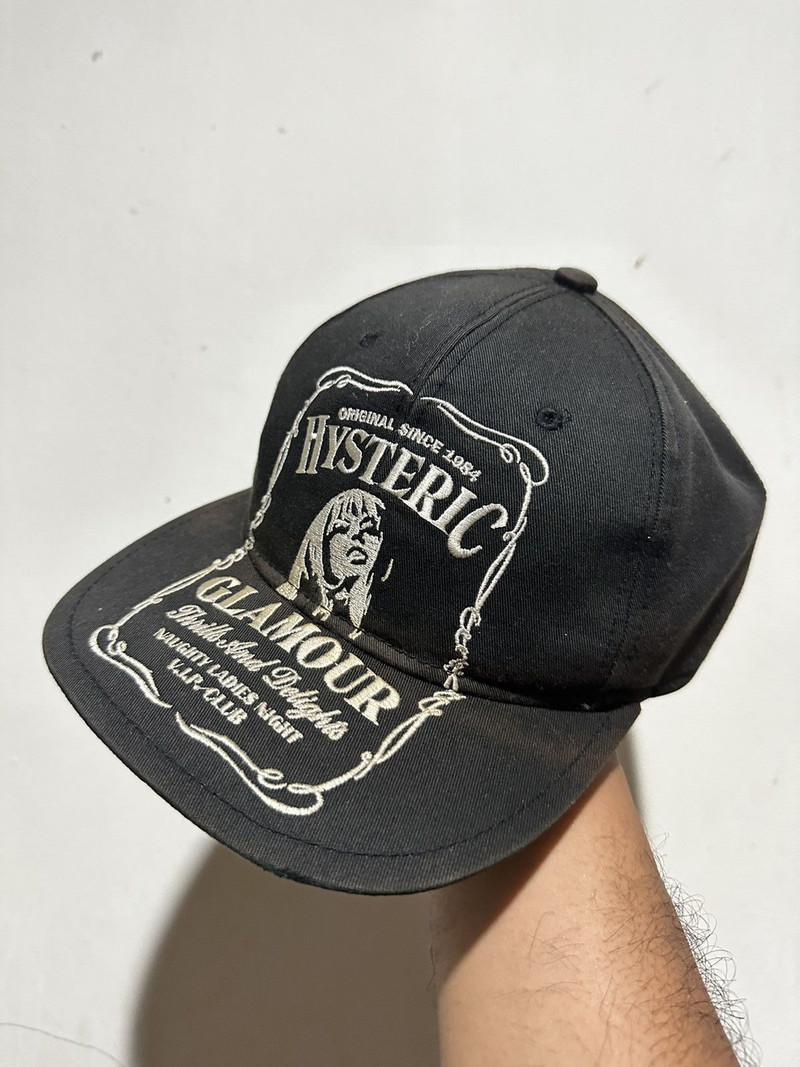 Distress Hysteric Glamour Ladies Night Sun Faded Cap - 1