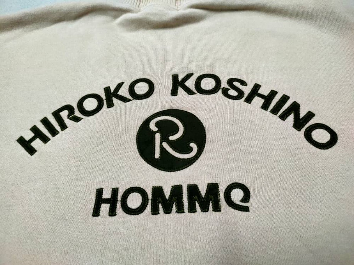 Hiroko Koshino Homme - HIROKO KOSHINO Embroidered Big Spellout Jumper - 3