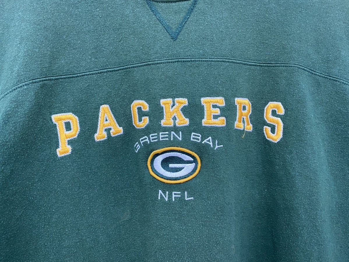Logo Athletic - Vintage 90s Green Bay Packers Crewneck - 4