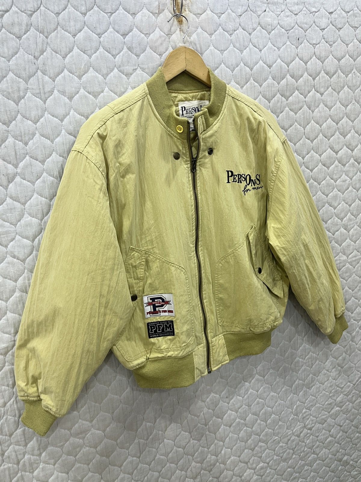 Archival Clothing - (Bbbb). PERSONS FOR MEN BOMBER JACKET - 3