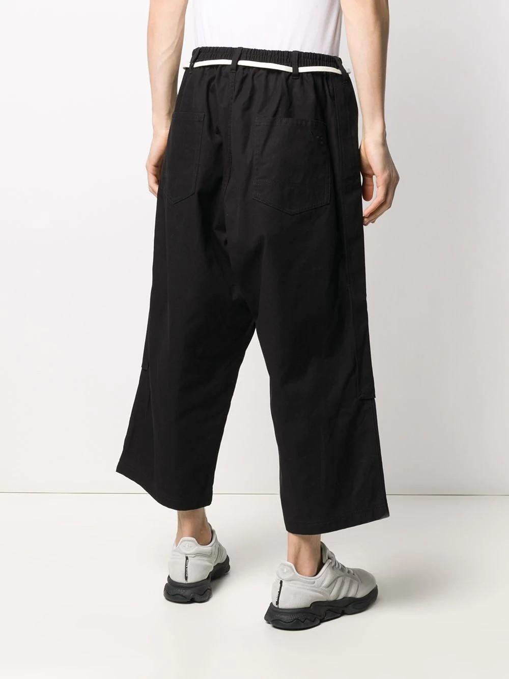 Canvas Workwear Cropped Pants FP8678 - 3