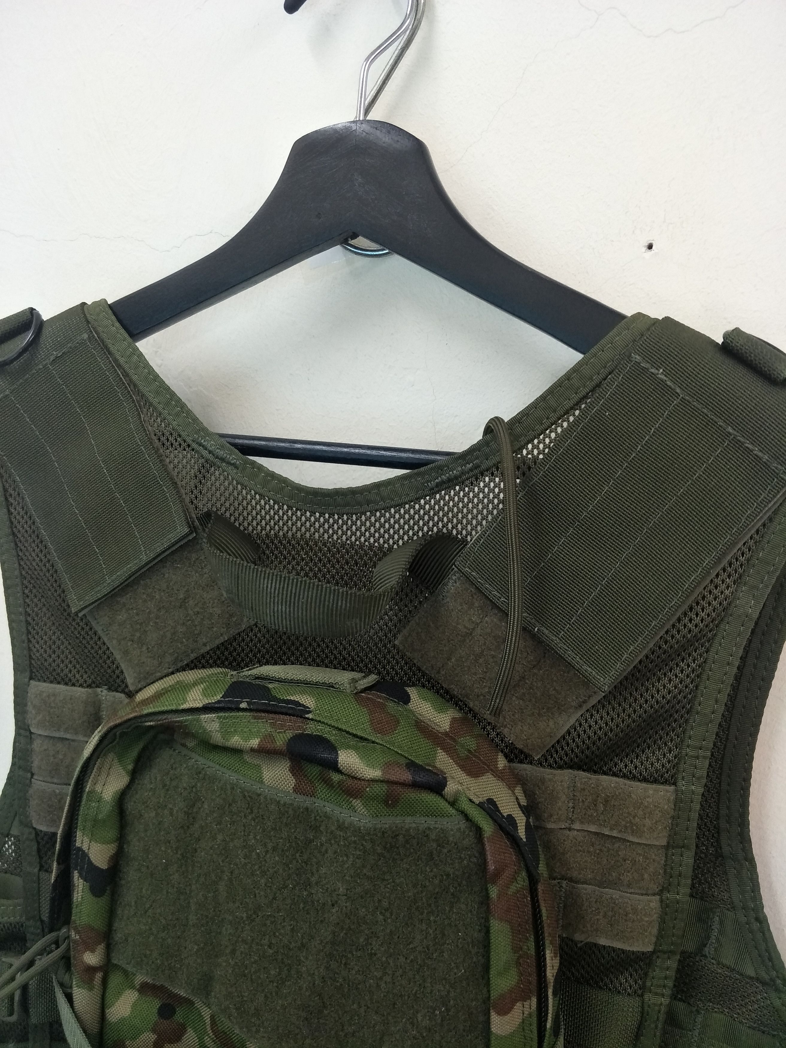 Japanese Brand - Tactical Military Camo Heavy Vest Backpack - 3