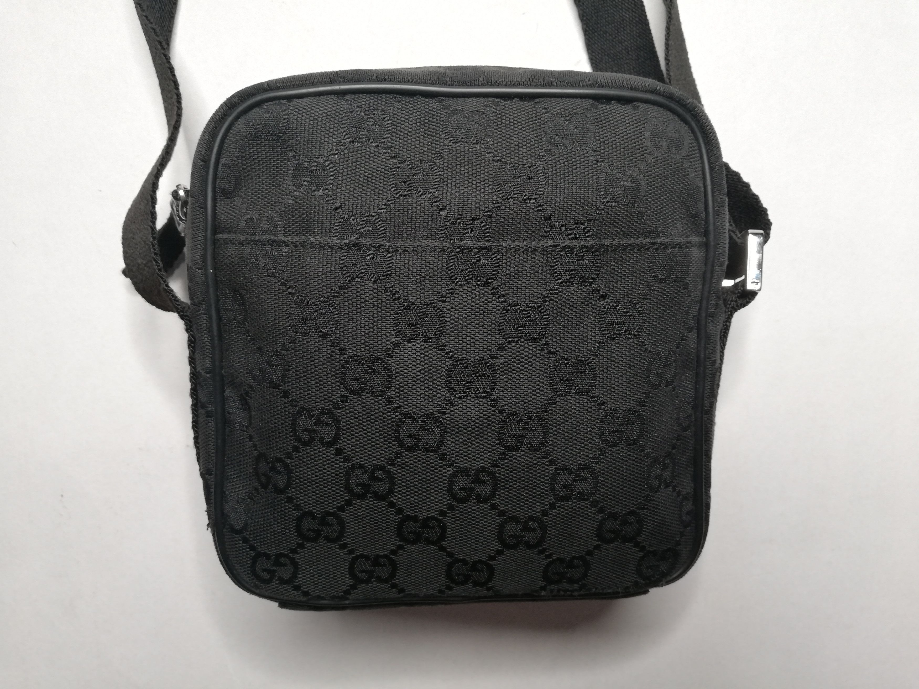 Gucci Black GG Small Side Crossbody Bag - 3