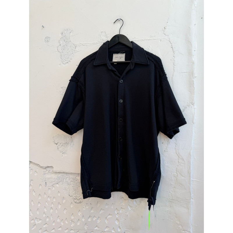 Greg Lauren SAMPLE Black Terry SS Studio - 1