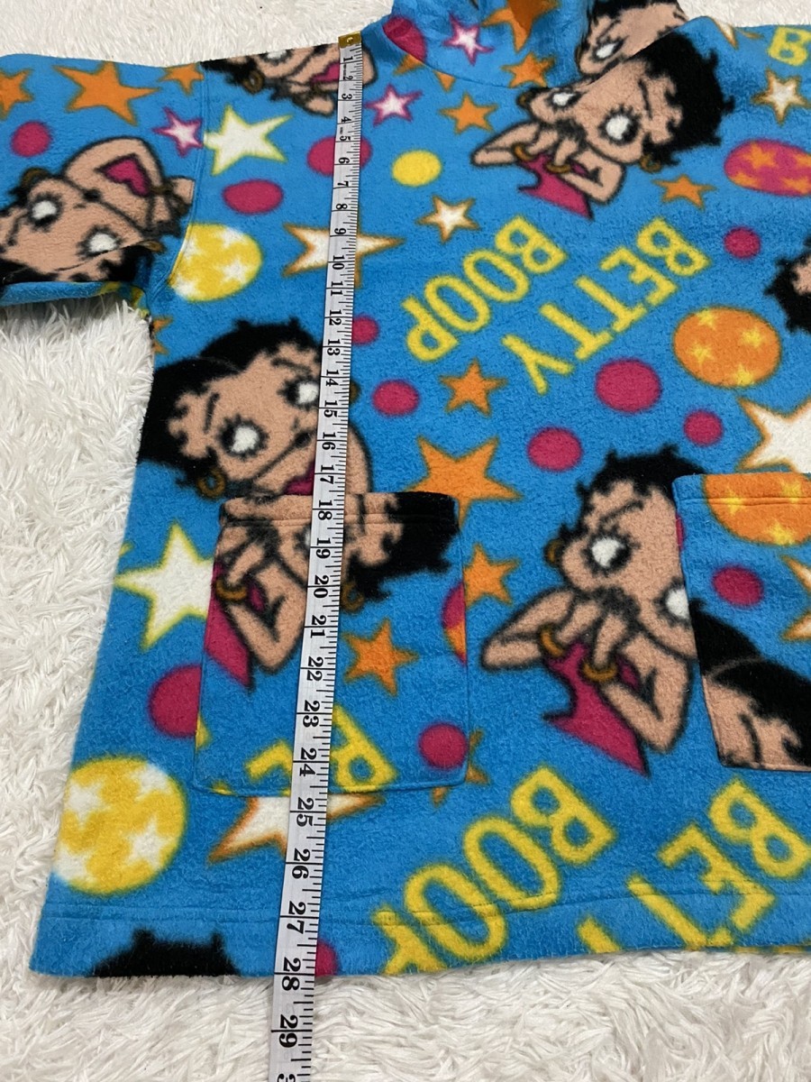 Movie - Betty Boop Fullprint High Collar Pullover - 10