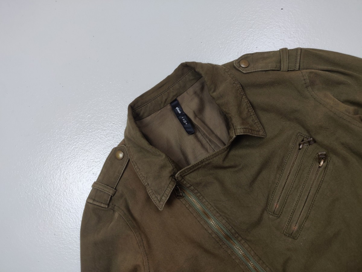 Green - Glamb Japan Asymmetrical Jacket Coat Outerwear - 2