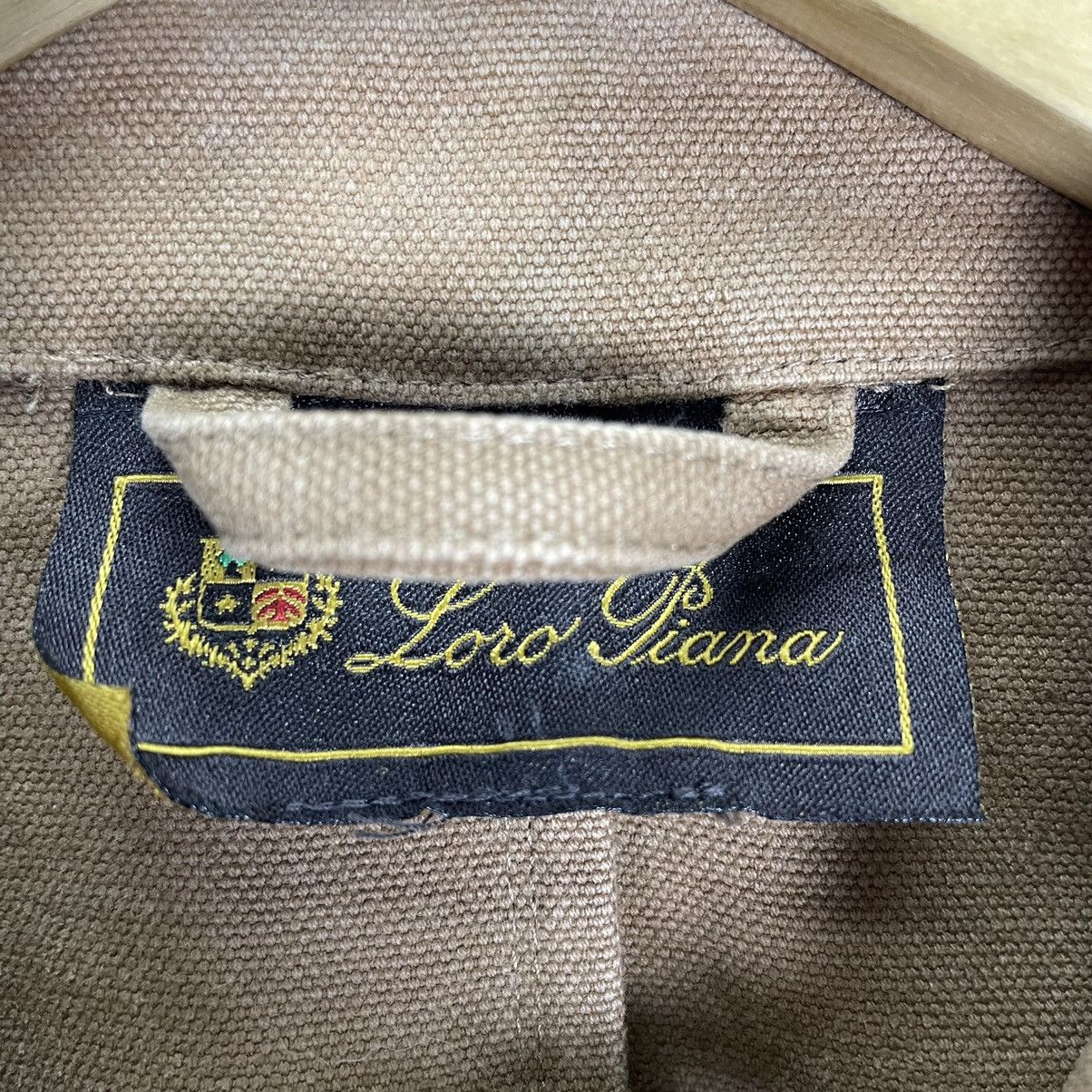 🔥LORO PIANA HORSEY OLYMPIC 1992 CANVAS JACKET - 15