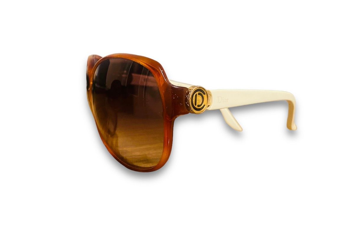 Cristian Dior Sunglasses Model 1 183JS Havana Ivory 61 - 3
