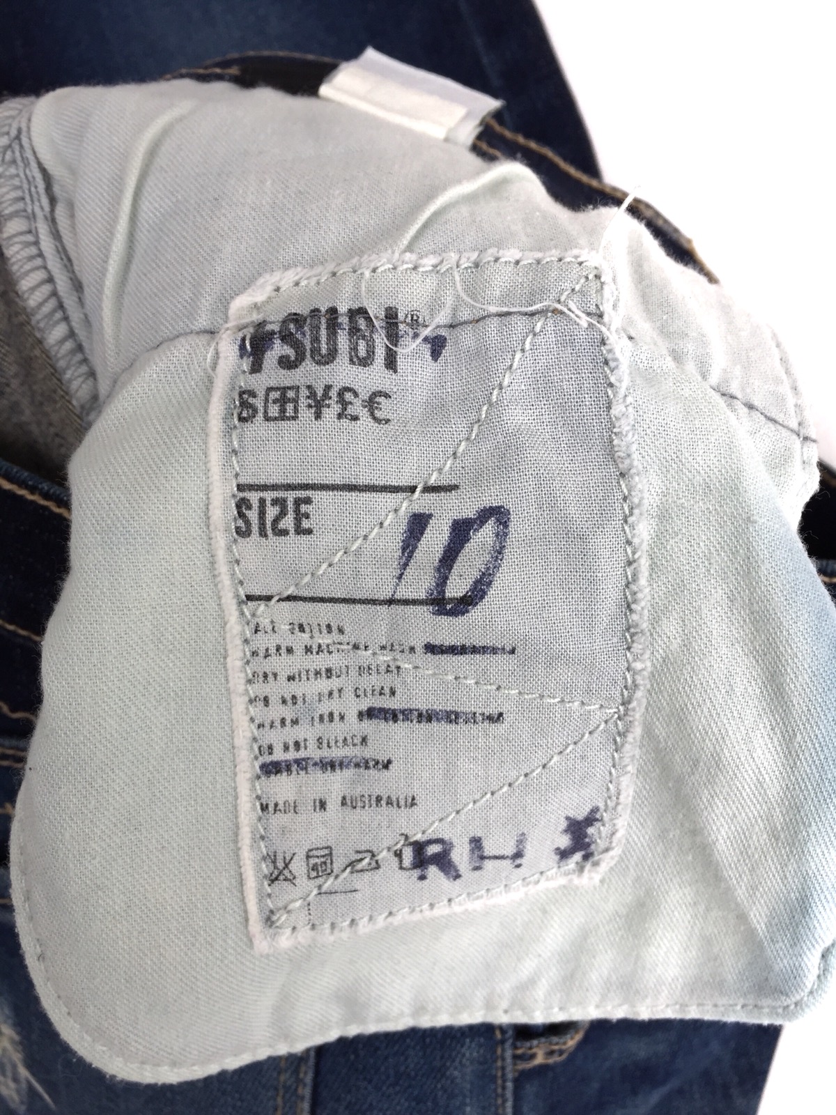 KSUBI Distressed Rip Van Winkle Jeans - 8