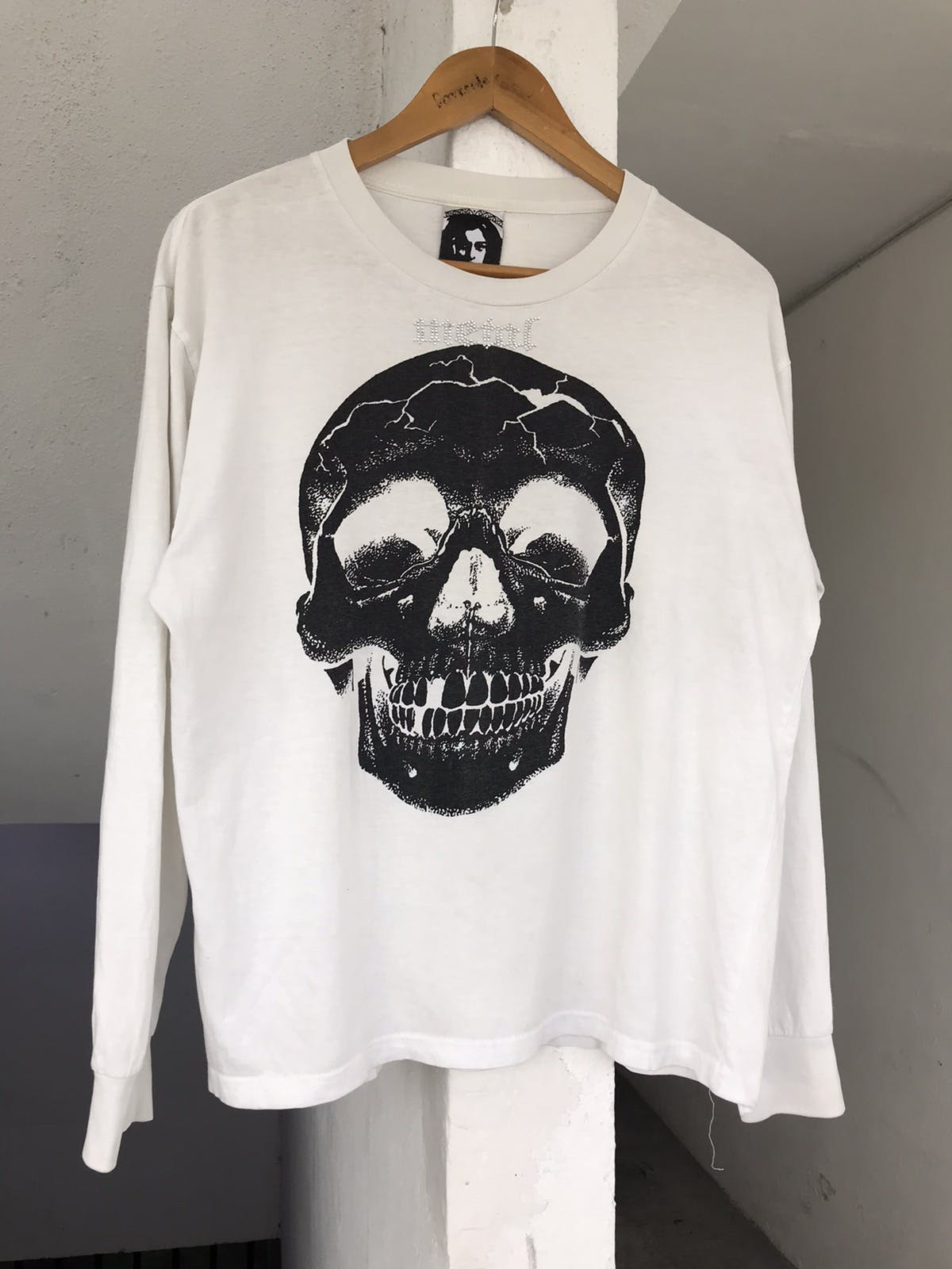 Hysteric Glamour Skull Metal Long Sleeve
