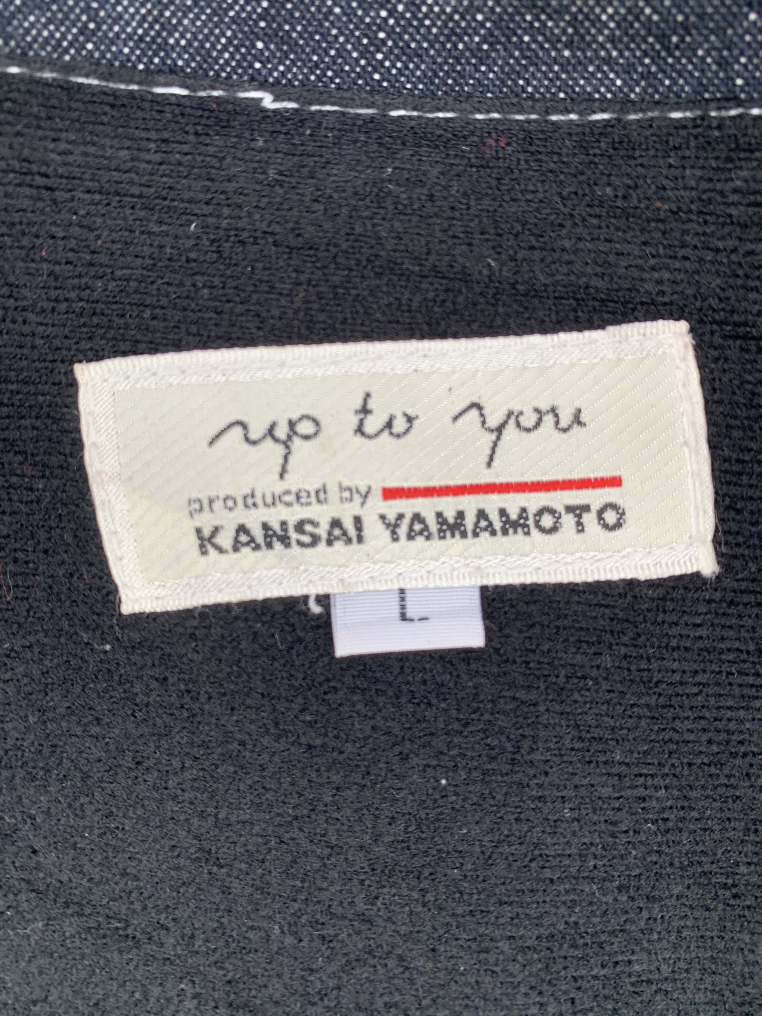 Kansai Yamamoto - Vintage Kaisai Yamamoto Up To You Spellout Embroided Zipper Jacket - 11