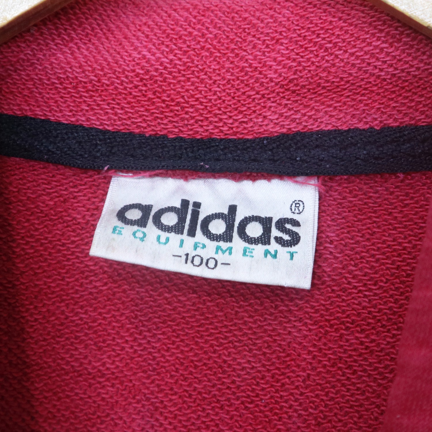 Vintage 90s ADIDAS Mini Logo Embroidered Halfzip Sweater Sweatshirt Hoodie - 6
