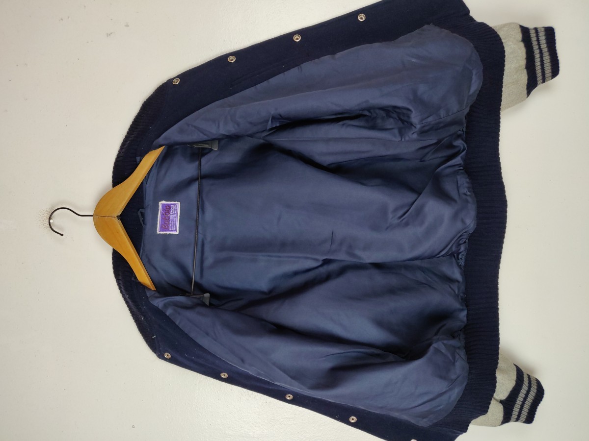 Varsity - Bobbio Japan Plain Jacket Streetwear Tops - 9