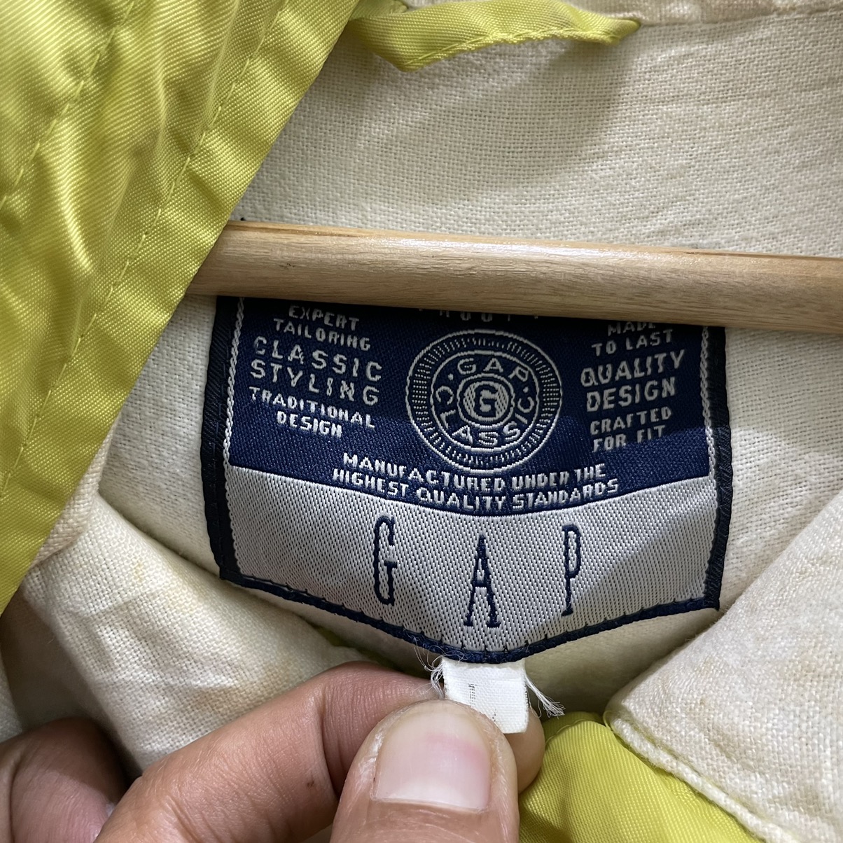 Vintage - 🔥Vintage GAP New York Hoodie Parka Jacket Nice Design - 7