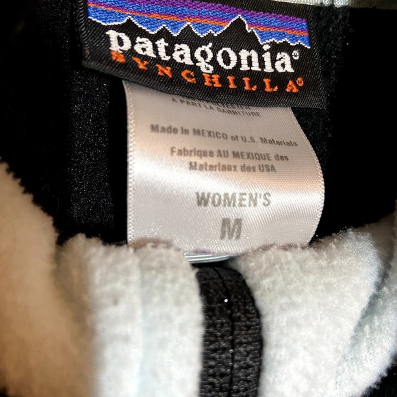 Patagonia Synchilla Vest Black Zipper Pockets Medium - 3