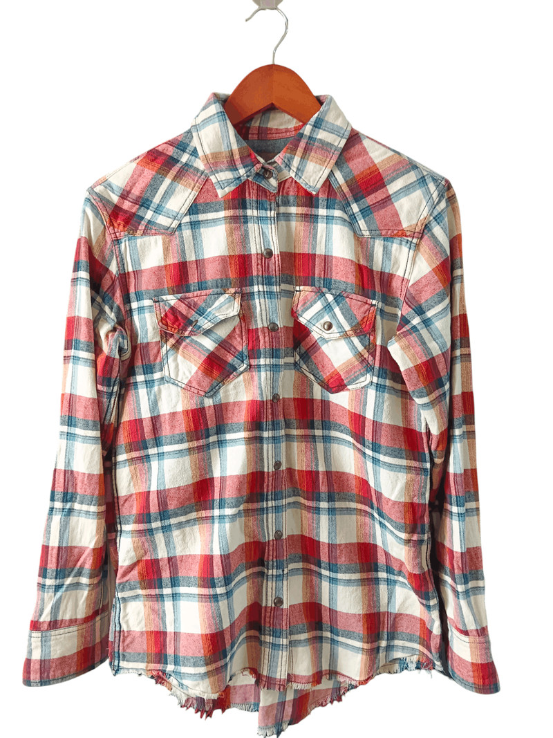 Japanese Brand - 🔥G.O.A 🔥Button Ups Checkered Flannel - 1
