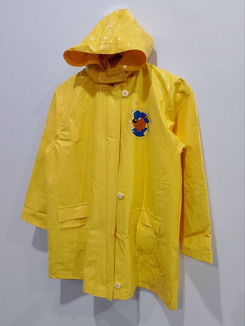 Vintage 1997 Scooby Doo Hanna Barbera Warner Bros Raincoat - 5