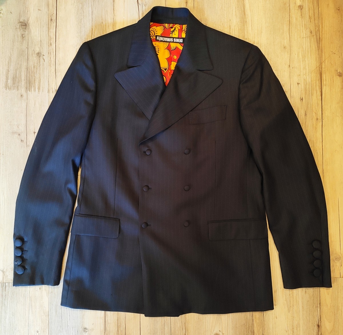 Denis Simachev - GRAIL! Double breasted blazer.Like Saint Laurent or Dior - 2