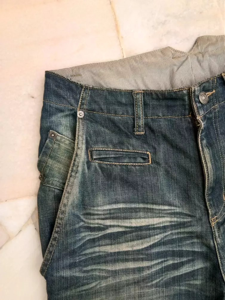 PPFM - PPFM Bondage denim pants - 8