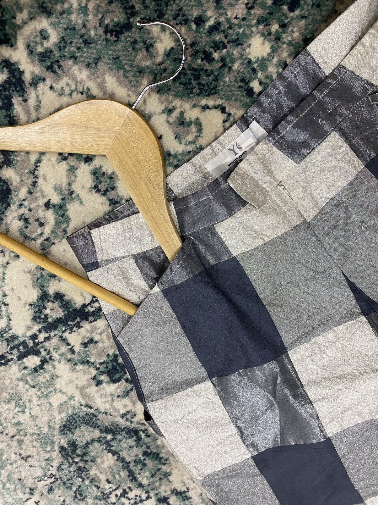Y’s Yohji Yamamoto Plaid Checkered Pant - 10