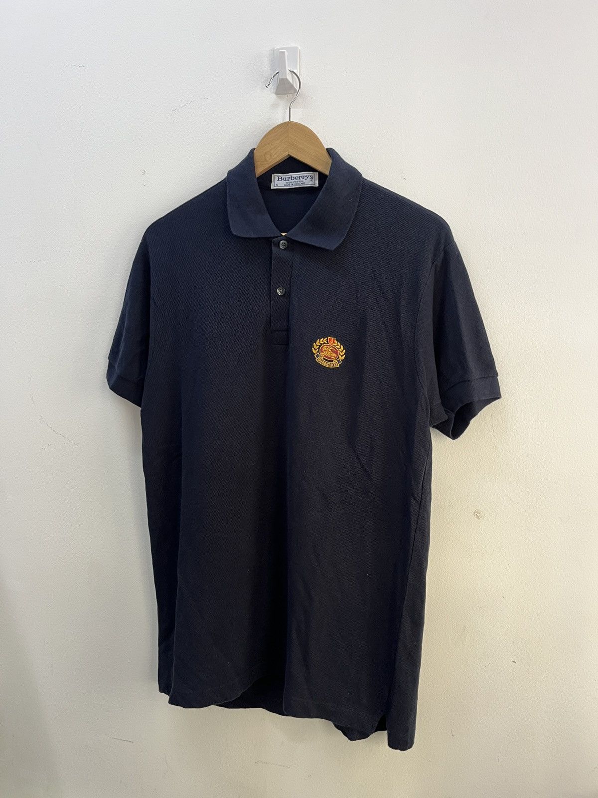 Vintage Burberry Crest Logo Polo - 2