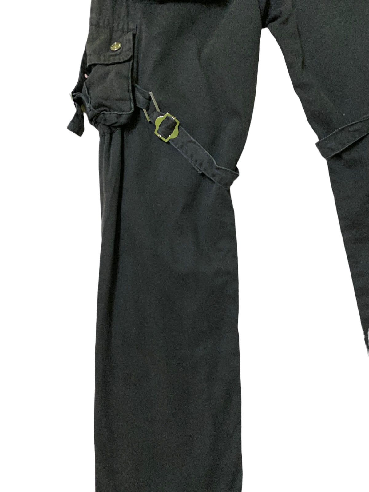 Japanese Brand LowBox Bondage Multipocket Punk Cargo Pants - 16