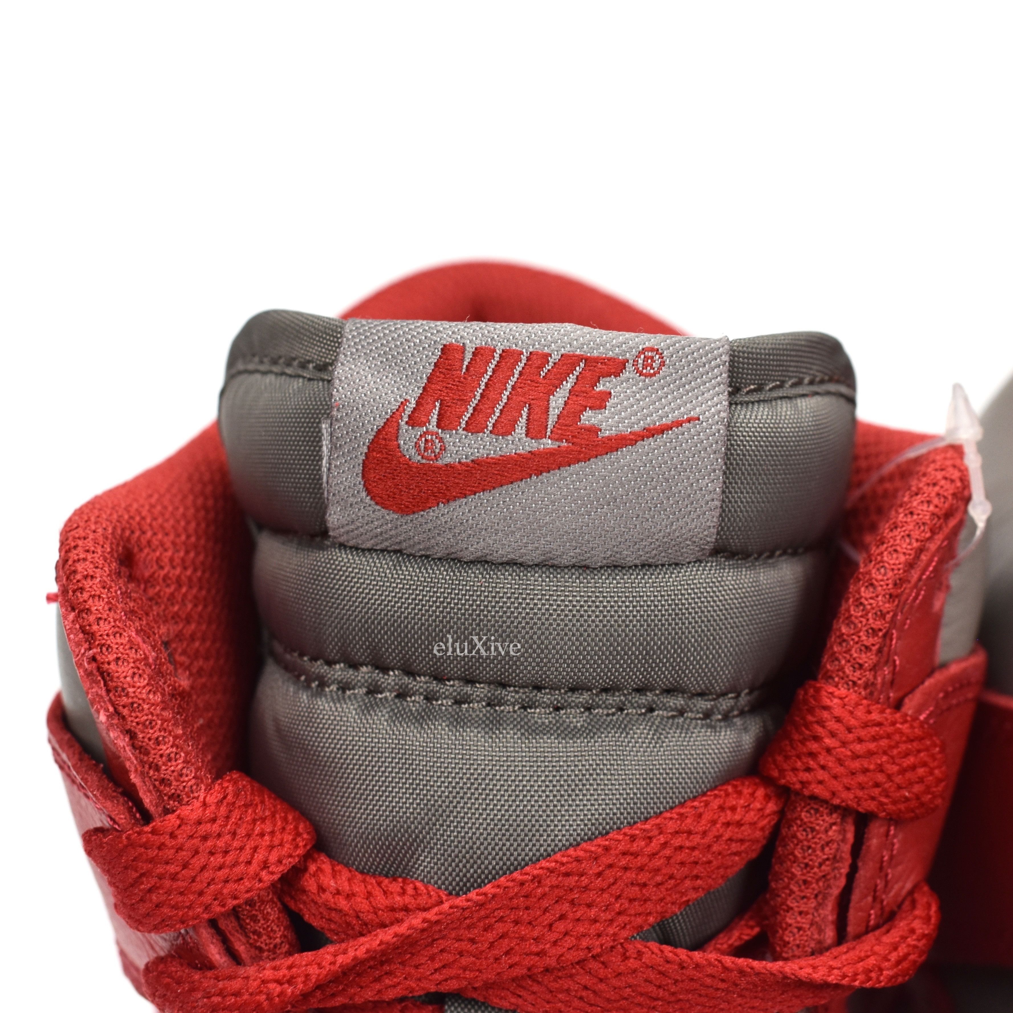 Dunk Retro High QS UNLV Red Gray DS - 10