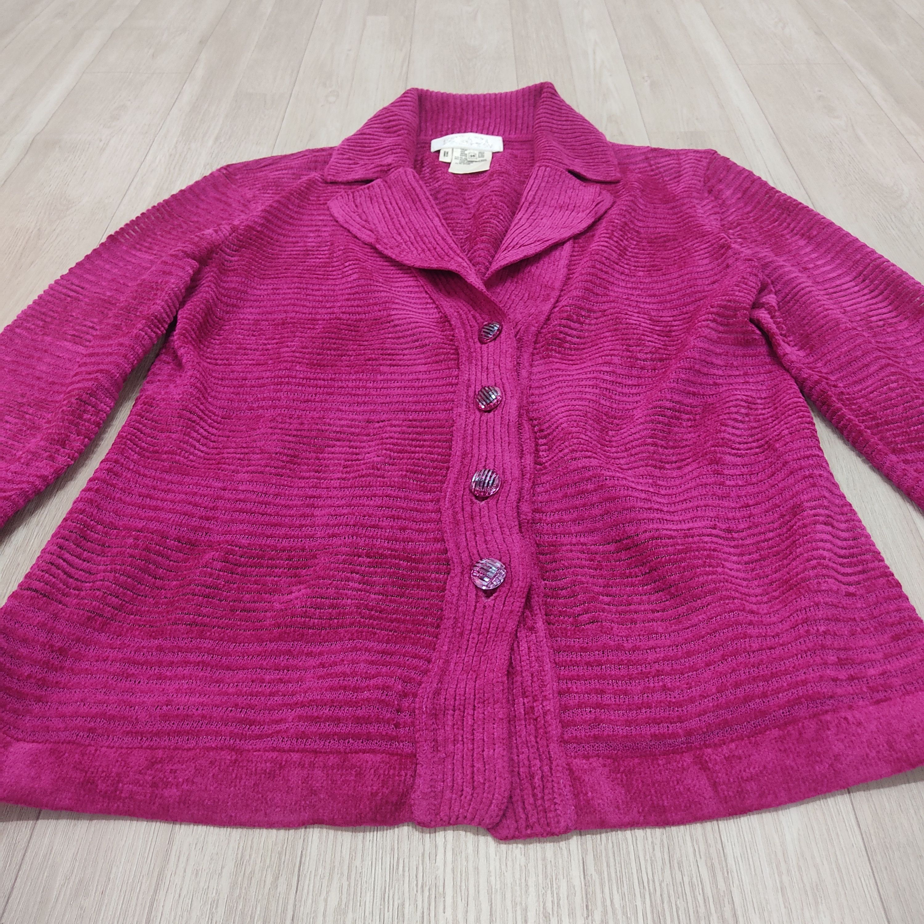 Vintage - Escada Acrylic Wool Buttons Up Cardigan Sweater - 4