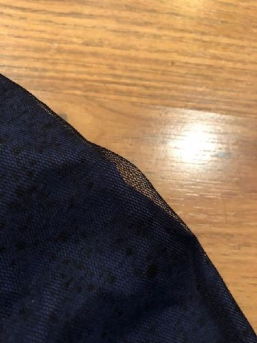 RARE Blue-Black Spray Hooded Jacket Coat - 6