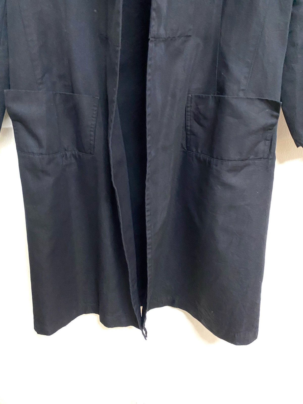 Vintage Yohji Yamamoto Y's Ramie Long Coat/ Jacket - 7