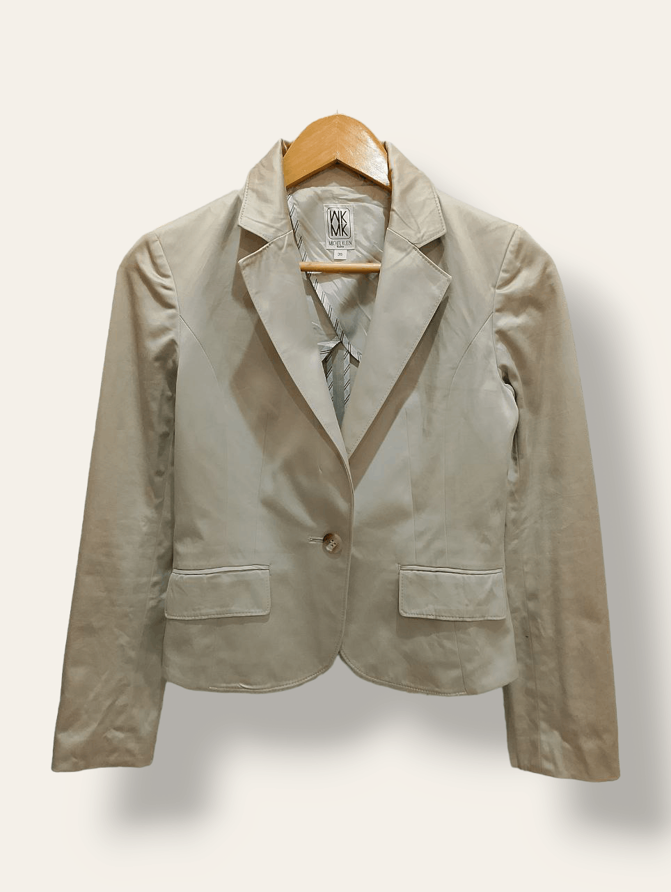 Archival Clothing - MK Michel Klein Paris Single Breast Casual Suit Coat Blazer - 1