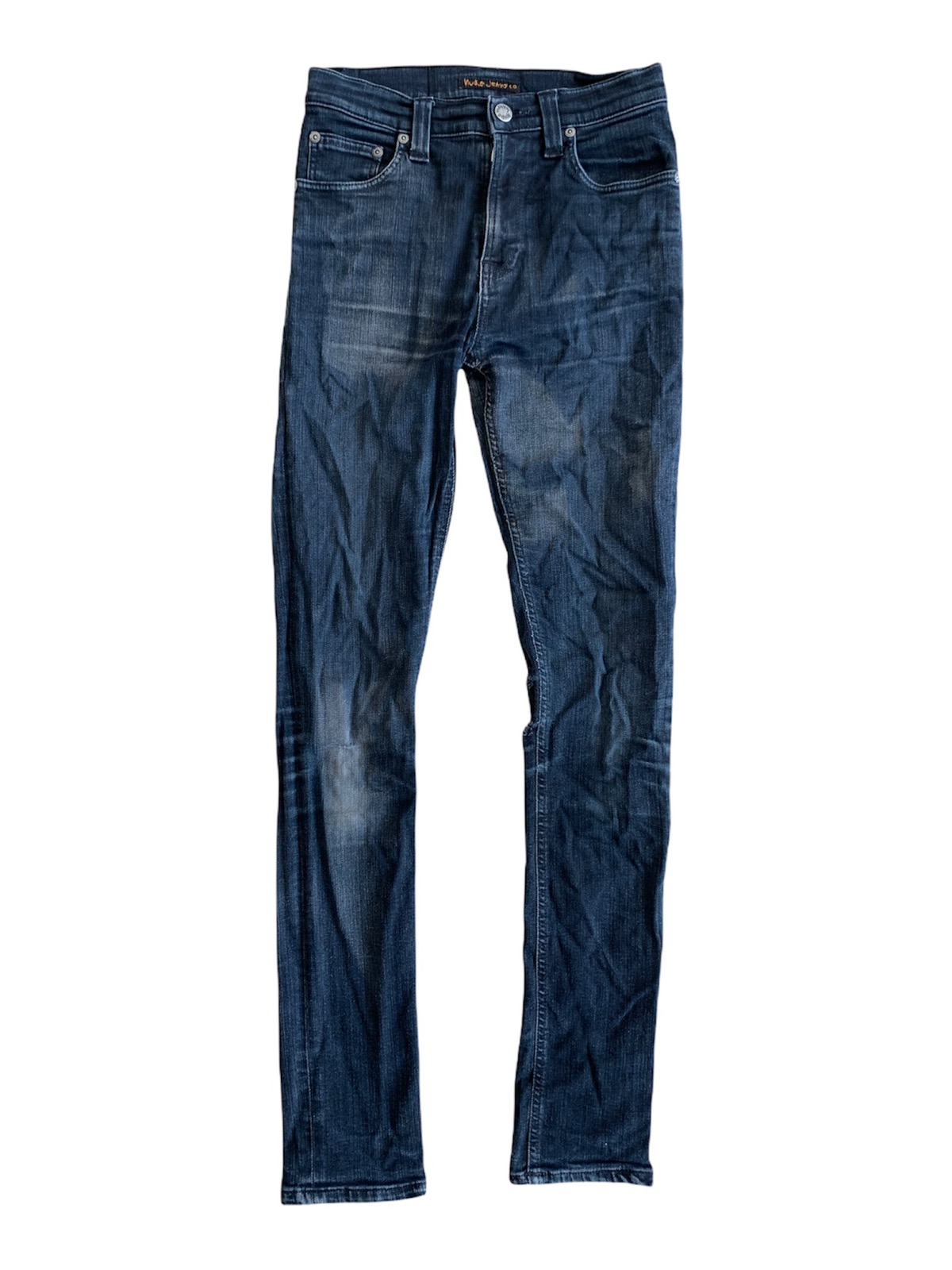 Nudie Jeans Distressed Slim-Fits Denim Pant - 1