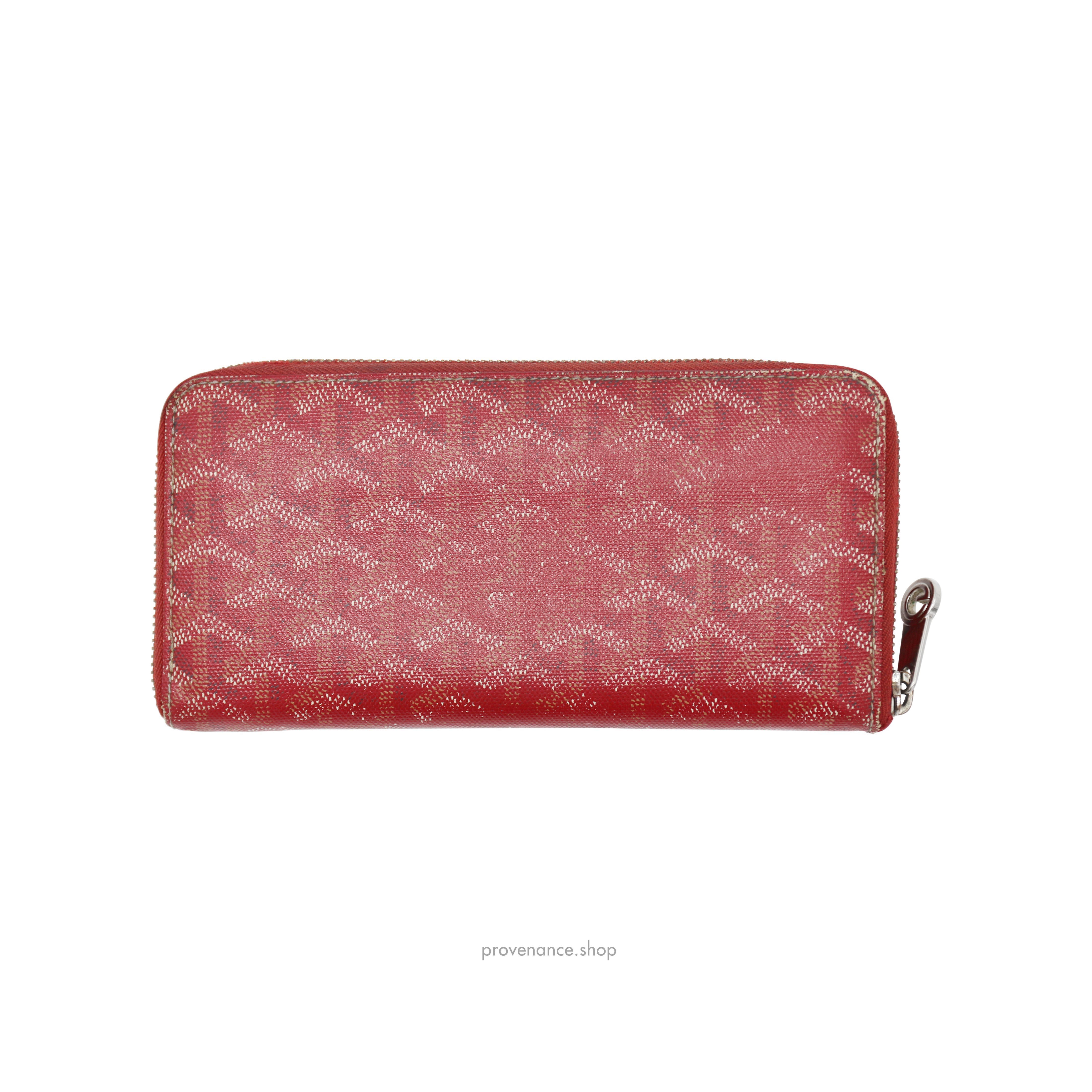 Matignon Long Wallet - Red Goyardine - 2