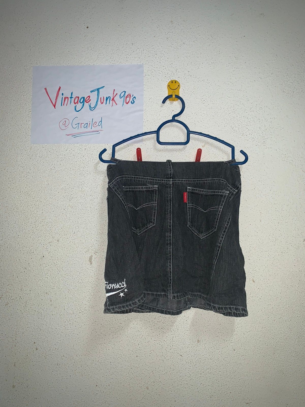 Designer - Fiorucci mini skirt jeans - 12