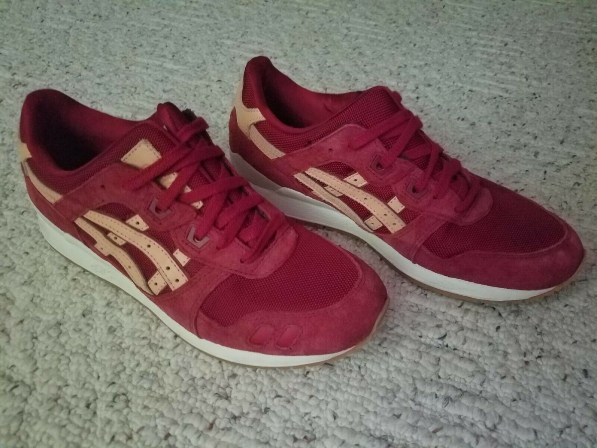 Asics Gel-Lyte III Veg Tan Burgundy H6V3N-2671 - 2