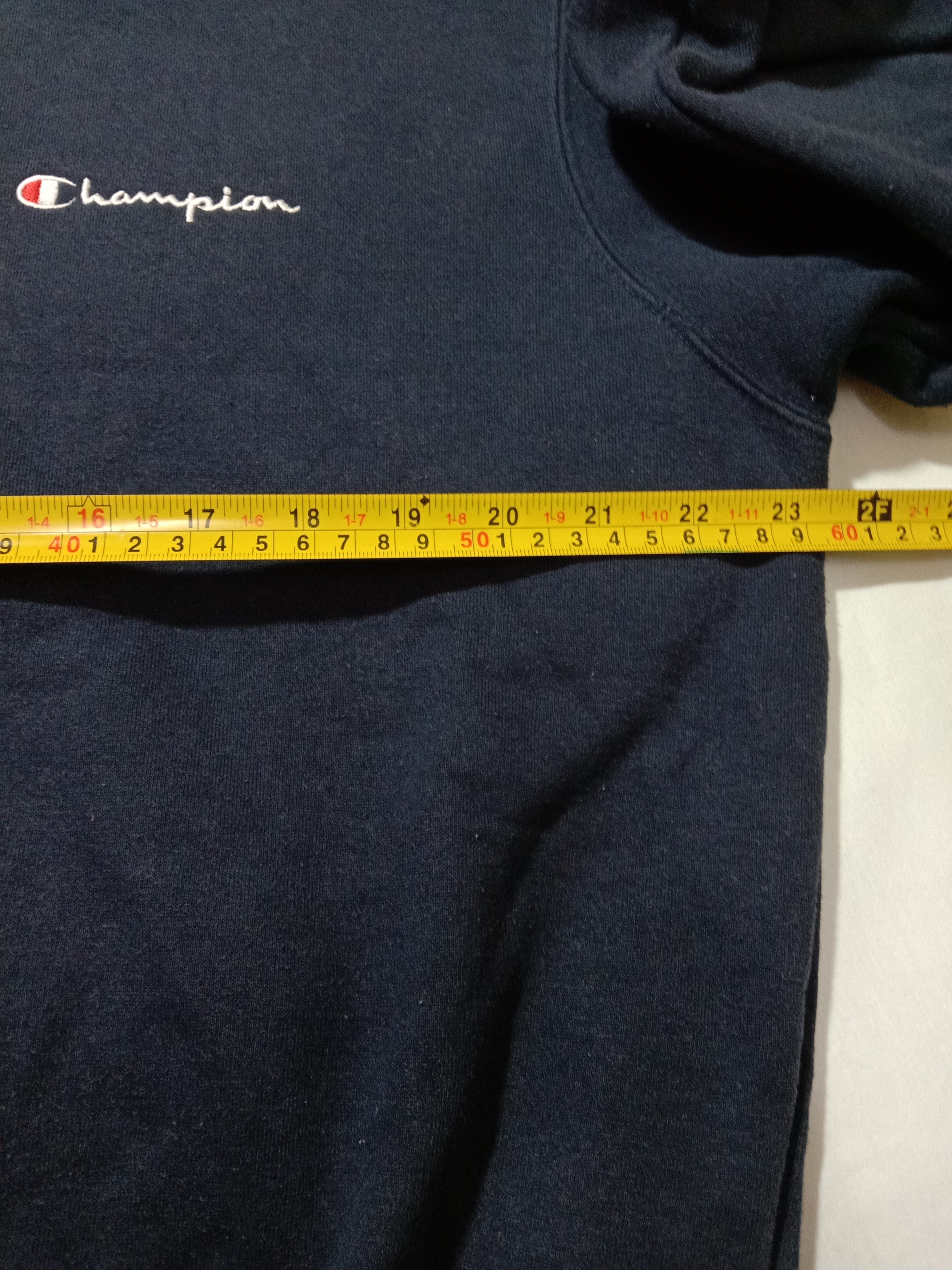 Vintage - Champion Usa Sweatshirt Embroidery Logo Dark Blue - 6