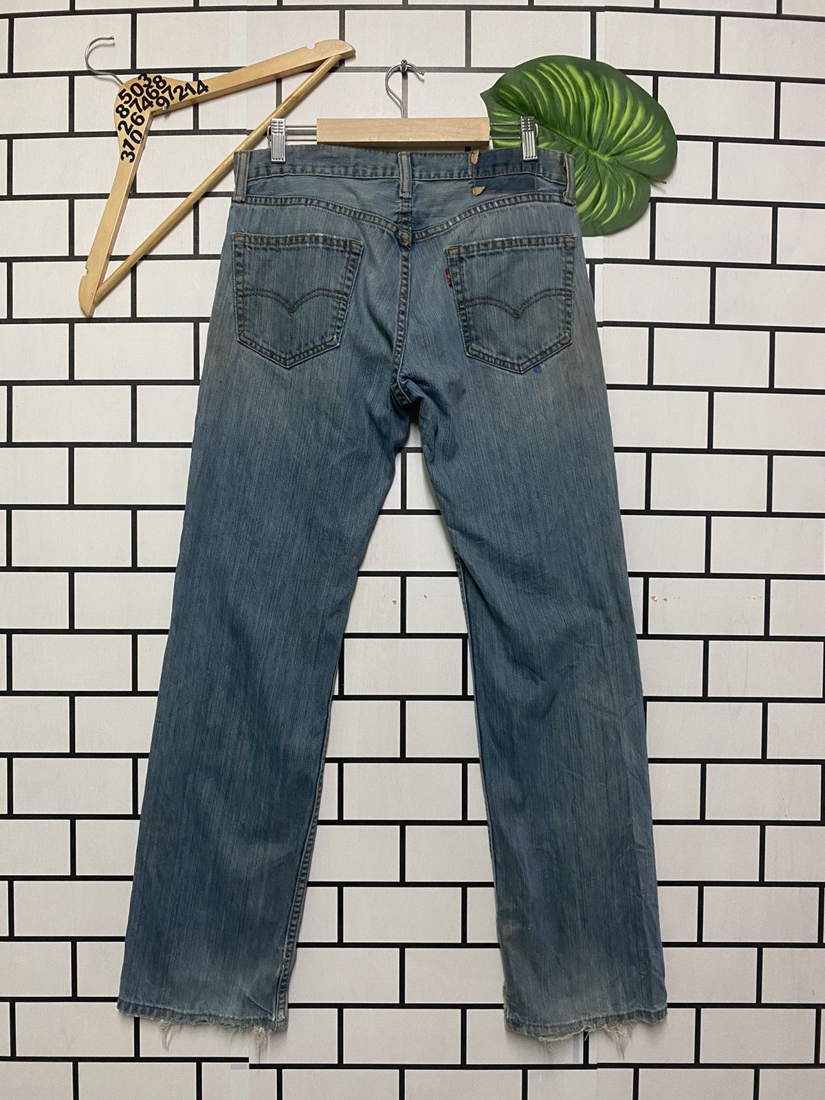 Vintage - Dirty Blue LEVIS Distressed Denim Jeans -L18 - 2