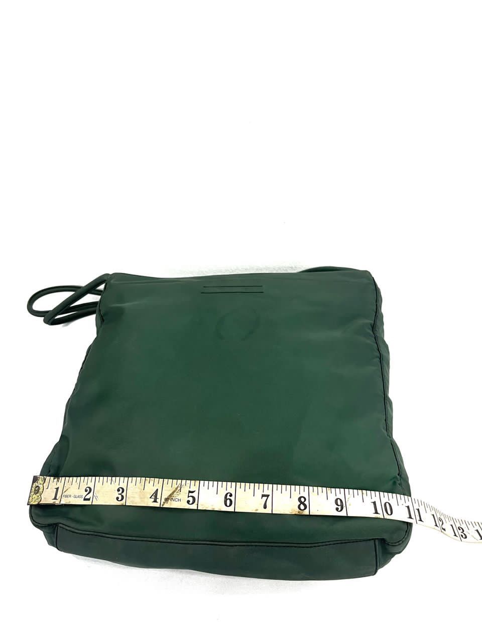 Authentic Vintage Prada Tessutto Nyalon Green Shoulder Bag - 15